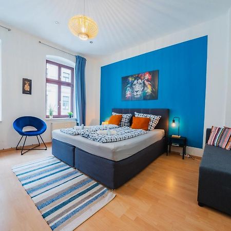 Blue Chili 08 - Magdeburg 2-Zimmer Altbau, Wi-Fi, 5 Pax Exteriér fotografie