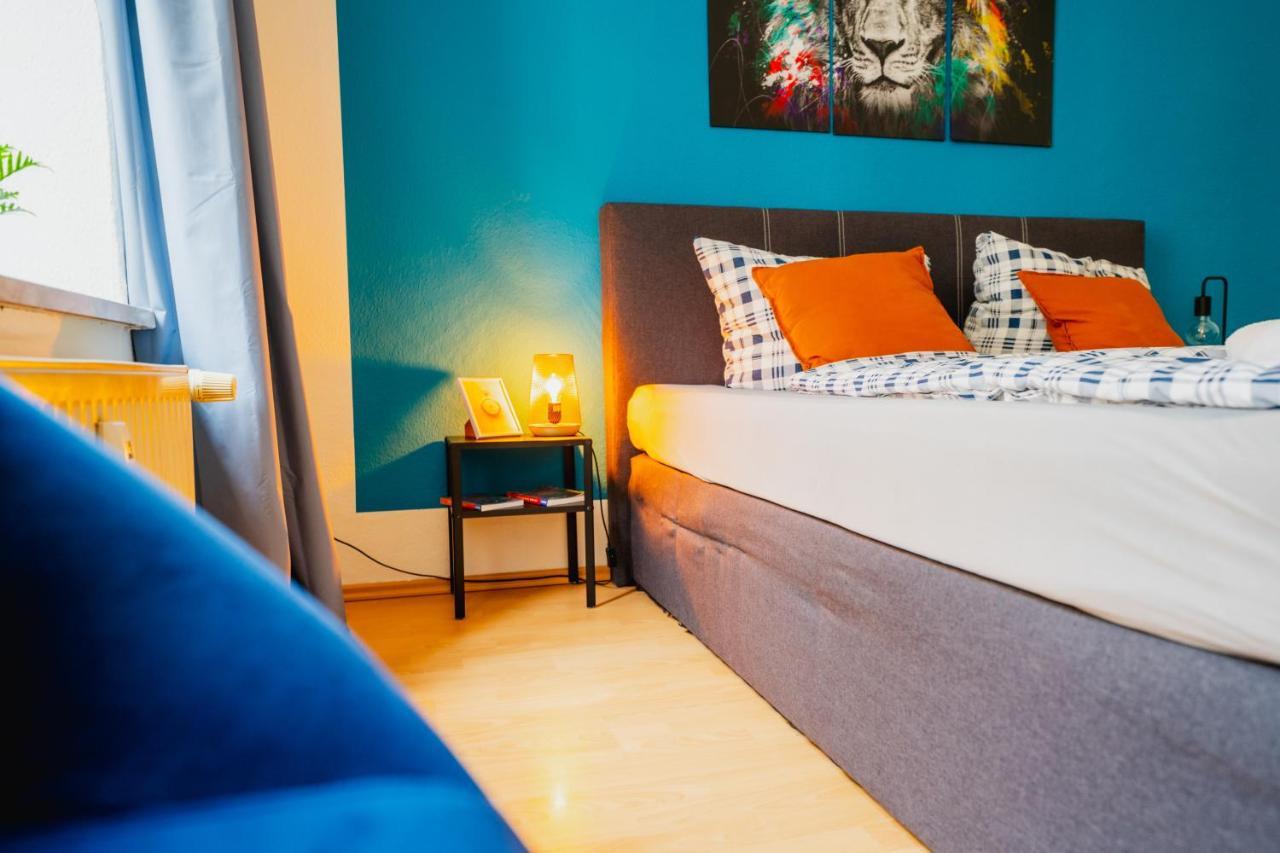 Blue Chili 08 - Magdeburg 2-Zimmer Altbau, Wi-Fi, 5 Pax Exteriér fotografie